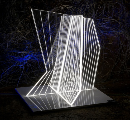 luminaire design plexiglass plexi eclairage leds creation philippe herault