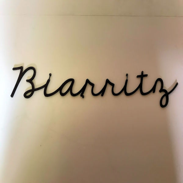 decoupe laser de lettre forme particuliere sur mesure creation design